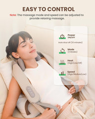 Professional Wireless Neck Shoulder Back Massager