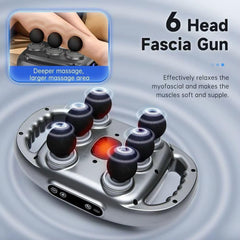 6-Head Massage Gun